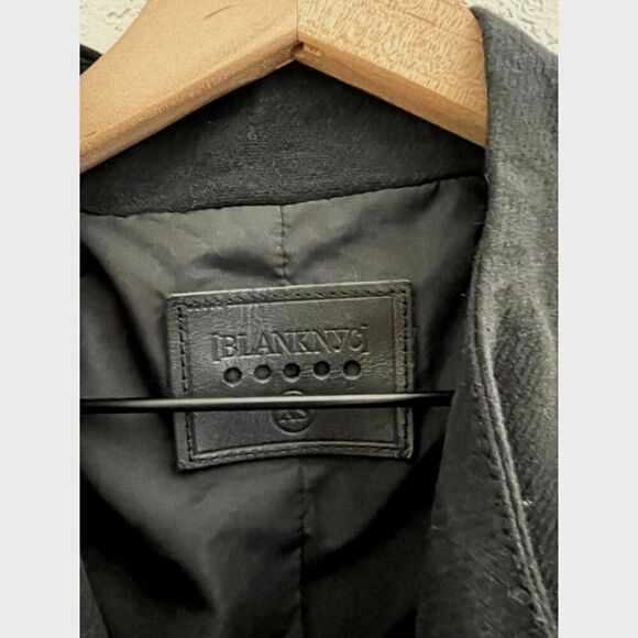 Blank NYC Black Fabric and Mesh Moto Jacket XS - Picture 7 of 8